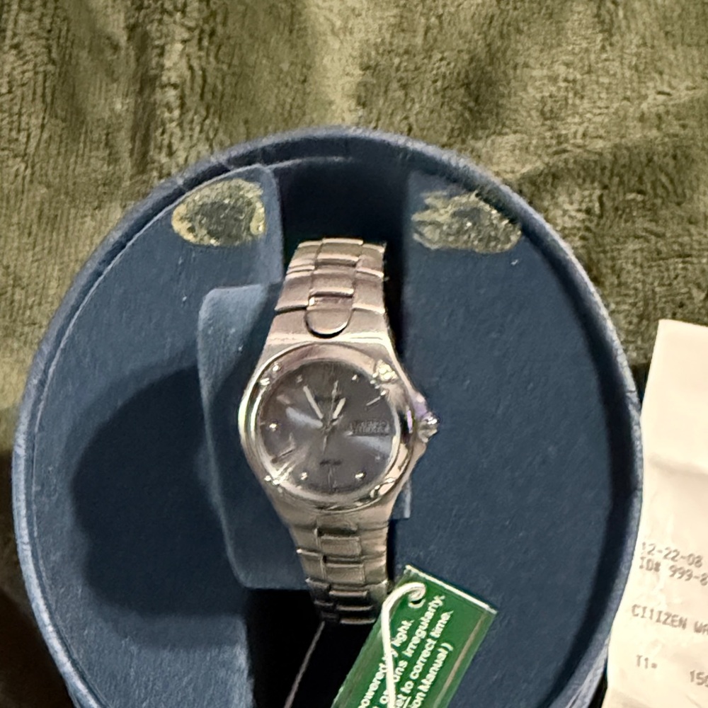 Citizen Silver Watch with Stainless Steel Band